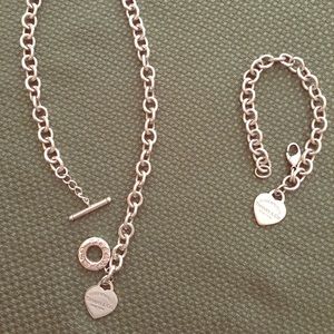 Original Tiffany Toggle necklace and bracelet
